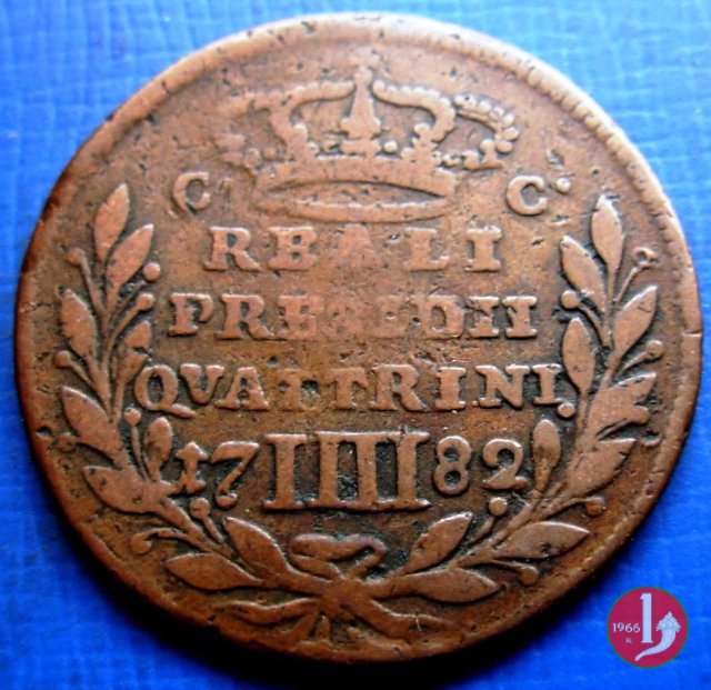 4 quattrini 1782 (Napoli)