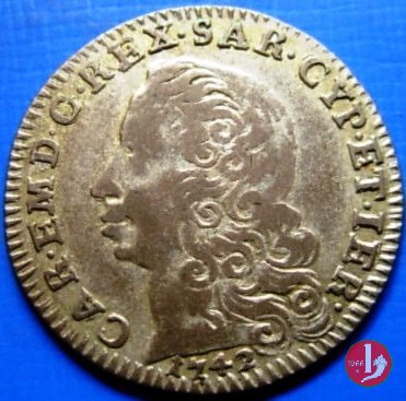 5 Soldi III tipo 1742 (Torino)