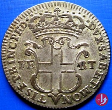 5 Soldi III tipo 1742 (Torino)