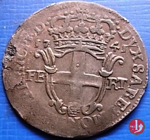 5 Soldi II tipo 1741 (Torino)