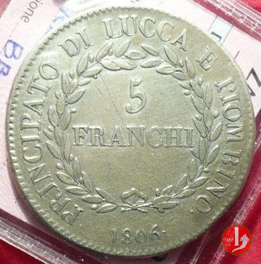 5 franchi 1806 (Firenze)