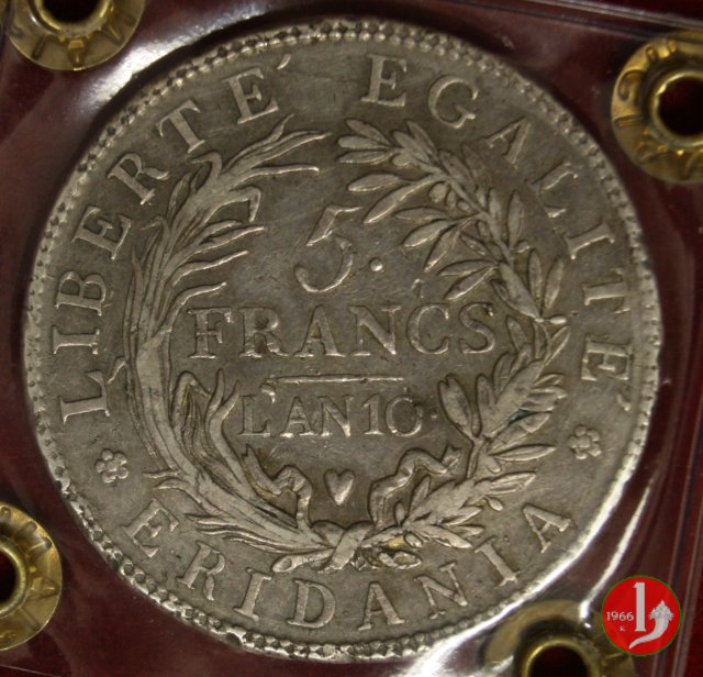 5 francs 1801-1802 (Torino)