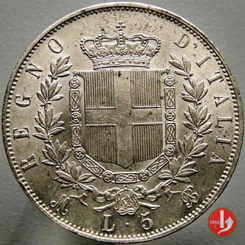 5 lire o scudo 1870 (Milano)