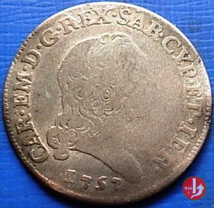 7,6 soldi 1757 (Torino)