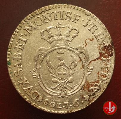 7,6 soldi 1793 (Torino)