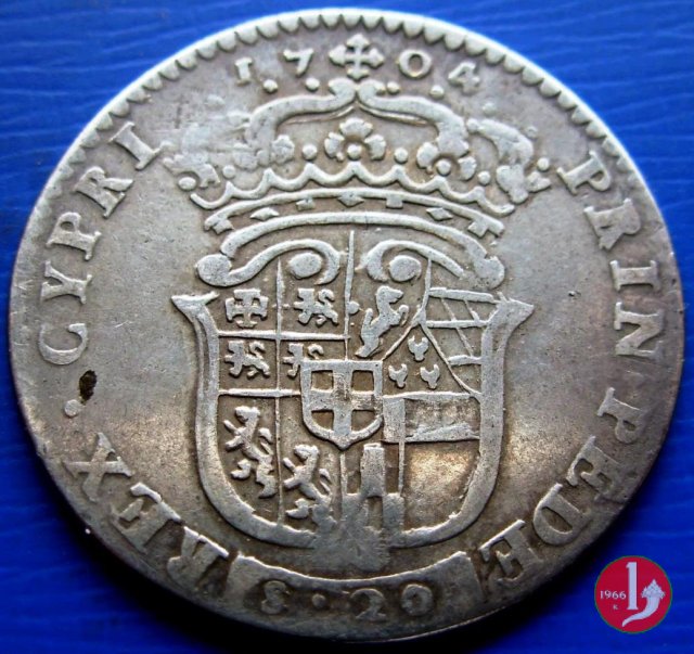 Lira III tipo 1704 (Torino)