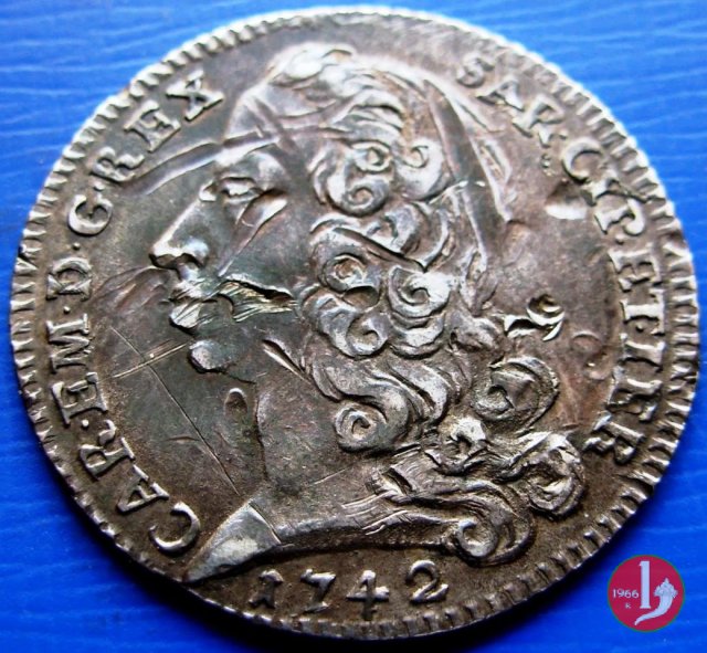 Lira II tipo 1742 (Torino)