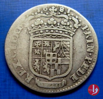 Lira I tipo 1681 (Torino)