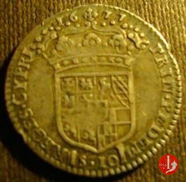 Mezza lira 1677 (Torino)