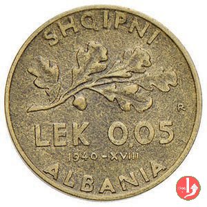 0,05 lek 1940 (Roma)