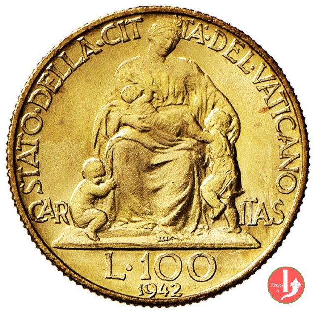 100 Lire II Tipo 1942 (Roma)