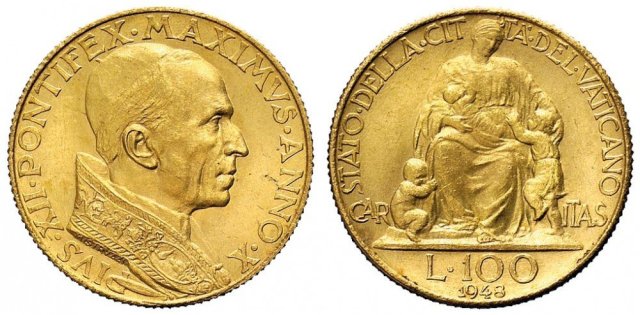 100 Lire II Tipo 1948 (Roma)