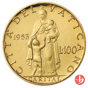 100 Lire IV Tipo 1953 (Roma)