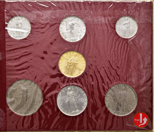 100 Lire IV Tipo 1956 (Roma)