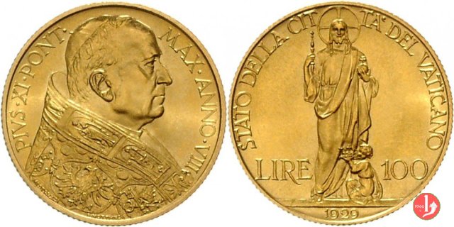 100 lire 1929 (Roma)