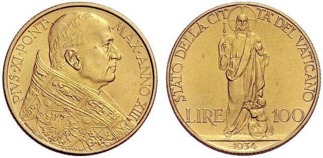 100 lire 1934 (Roma)