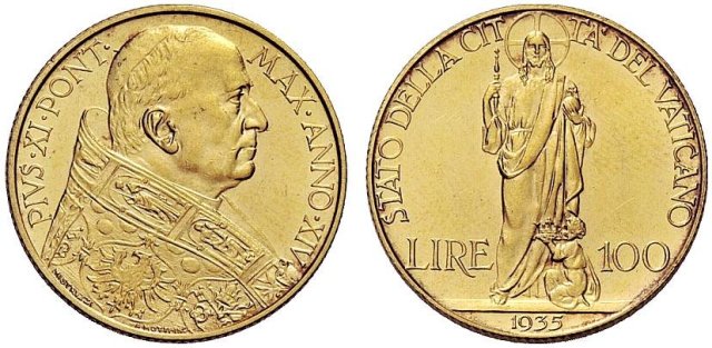 100 lire 1935 (Roma)