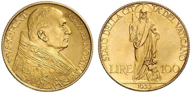 100 lire 1935 (Roma)
