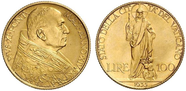 100 lire 1935 (Roma)