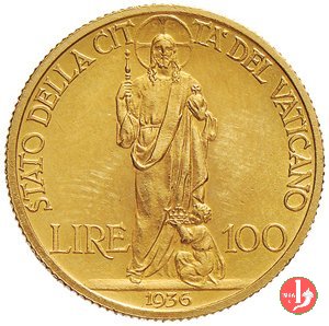 100 lire 1936 (Roma)