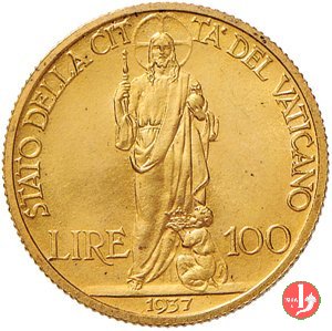 100 lire 1937 (Roma)