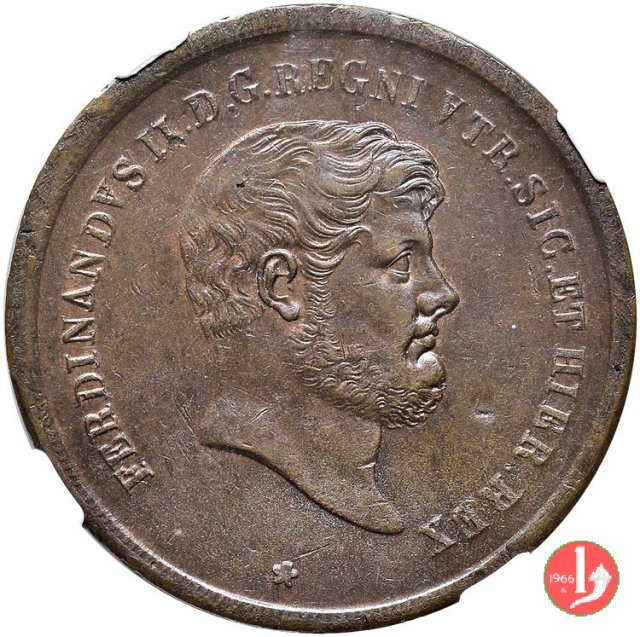 10 Tornesi 1858 (Napoli)