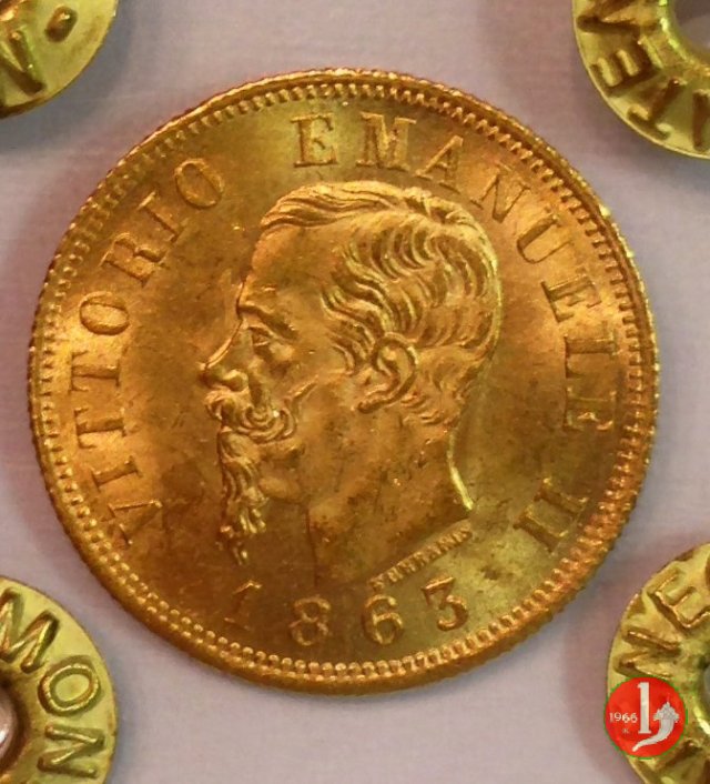 10 lire 1863 (Torino)