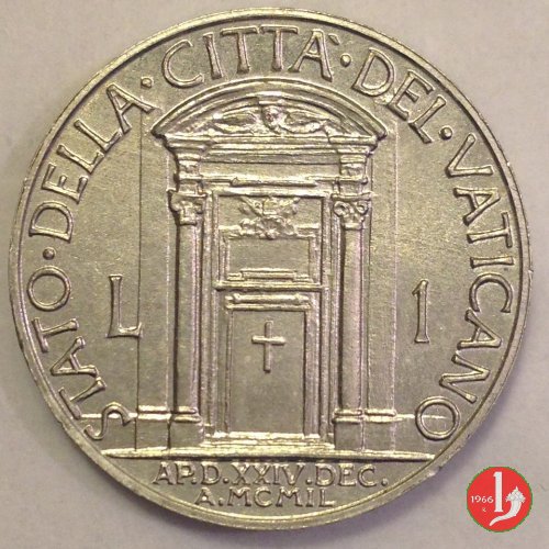 1 Lira IV Tipo 1950 (Roma)