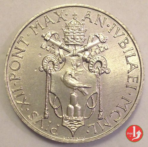 1 Lira IV Tipo 1950 (Roma)
