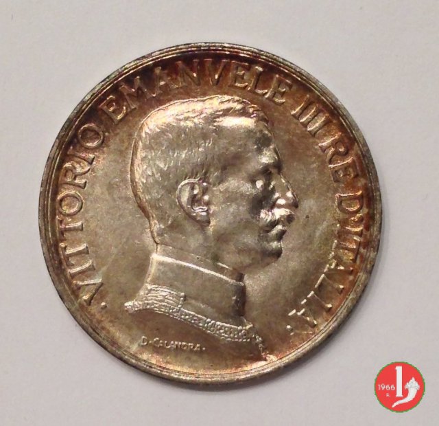 1 lira quadriga briosa 1915 (Roma)