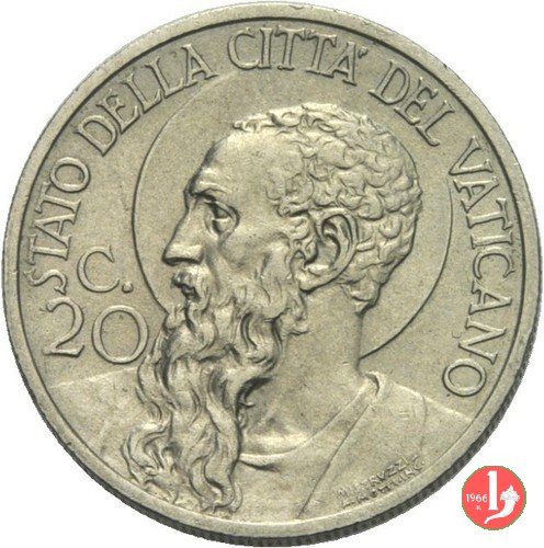 20 centesimi 1930 (Roma)