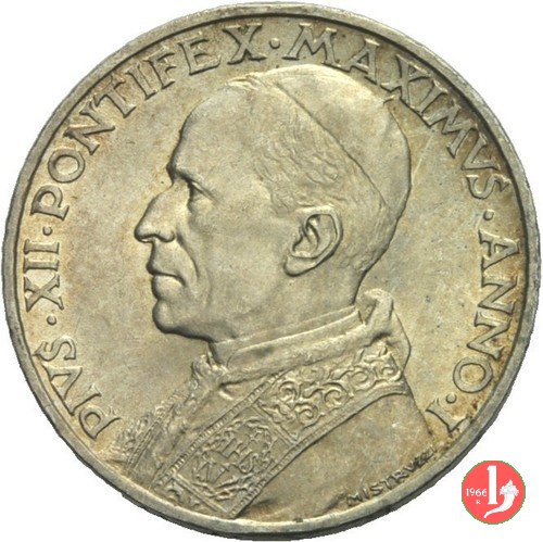 5 Lire I Tipo 1939 (Roma)