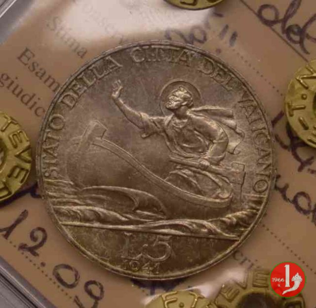 5 Lire I Tipo 1941 (Roma)