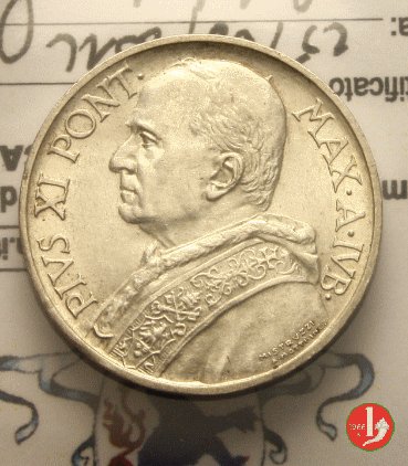 5 lire 1933-1934 (Roma)