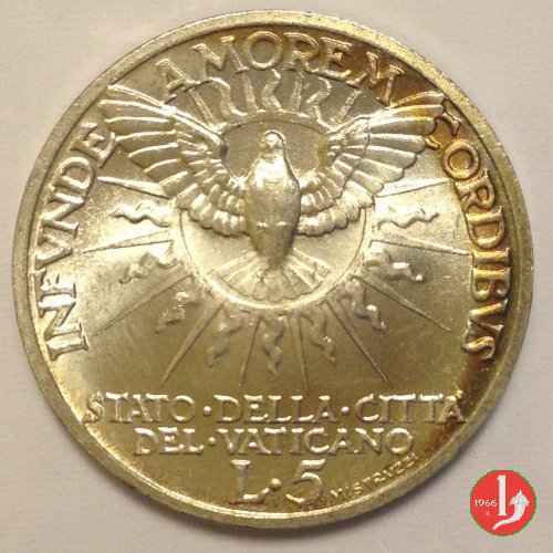 5 lire 1939 (Roma)