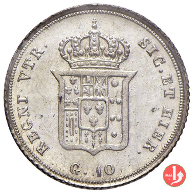 Carlino da 10 Grana 1836 (Napoli)