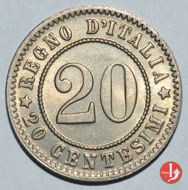 Nichelino o 20 centesimi 1894 (Berlino)