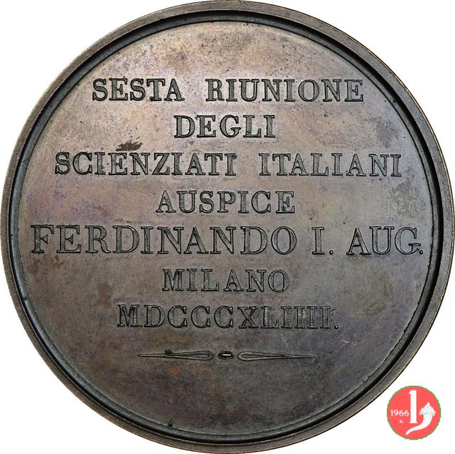 VI Riunione Scienziati Italiani 1844 1844 (Milano)