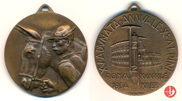 XV Adunata Annuale x Alpini Roma -C92 1934