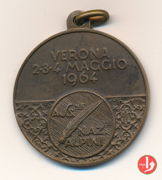 XXXVII Adunata Annuale Alpini Verona 1964 1964