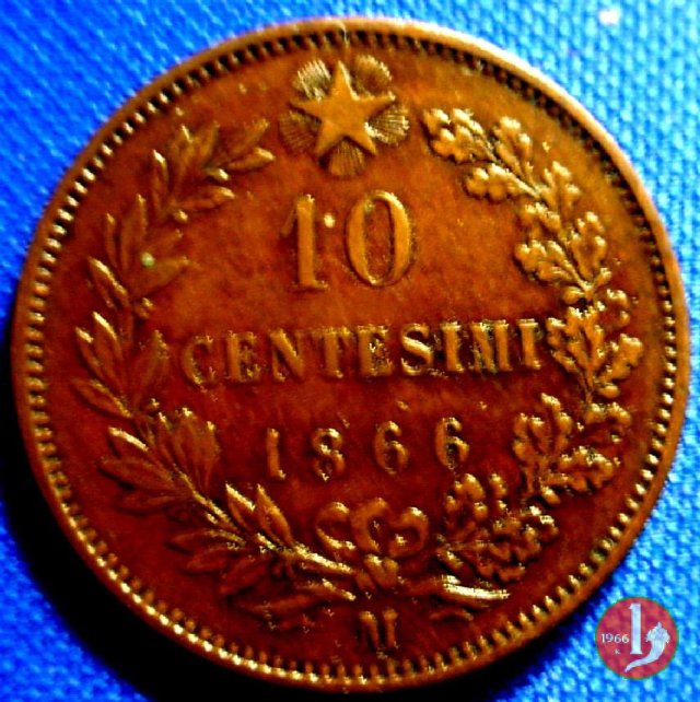 10 centesimi 1866 (Milano)