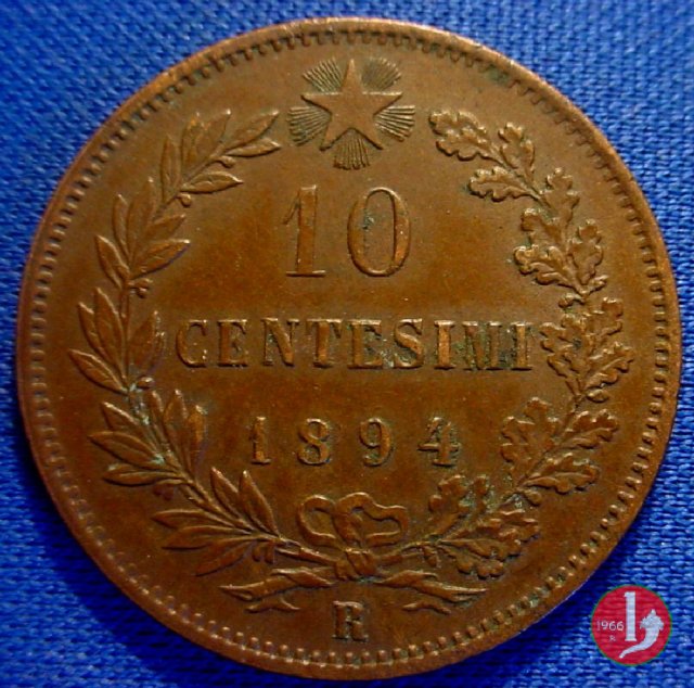 10 centesimi 1894 (Roma)