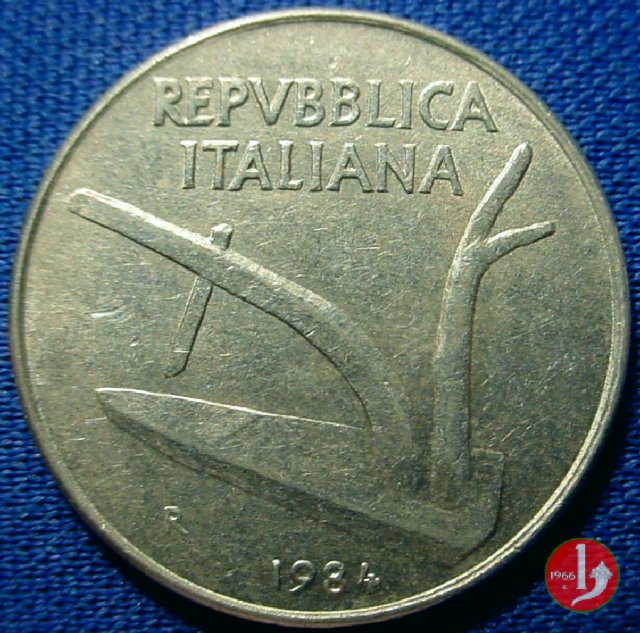 10 lire spighe 1984 (Roma)