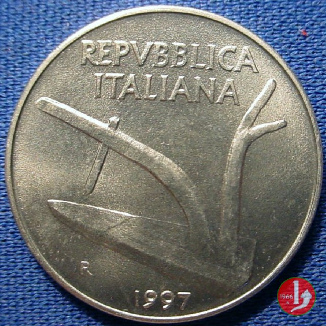 10 lire spighe 1997 (Roma)