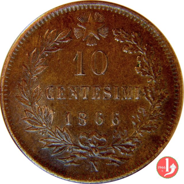 10 centesimi 1866 (Napoli)