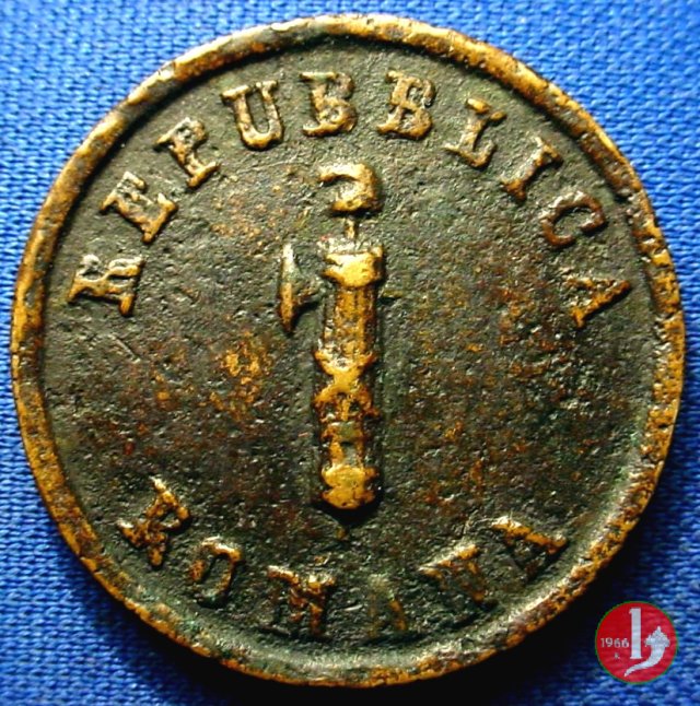 1 Baiocco 1849 (Ancona)