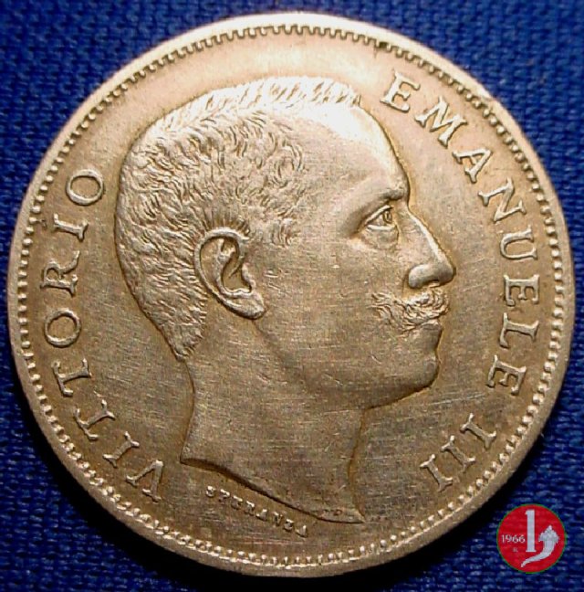 1 lira aquila sabauda 1905 (Roma)