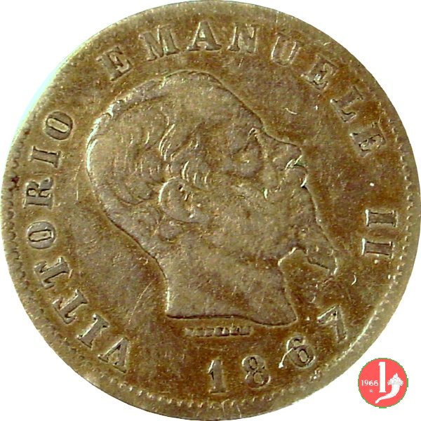 1 lira stemma 1867 (Torino)