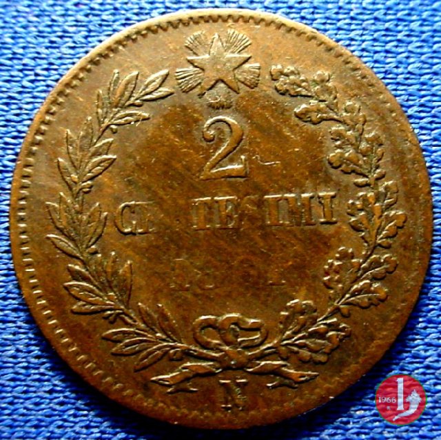 2 centesimi 1861 (Napoli)