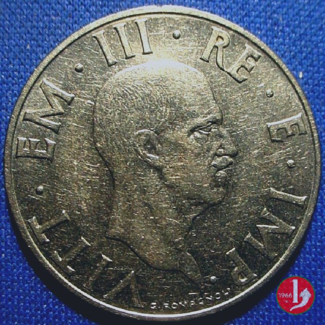 2 lire impero 1939 (Roma)